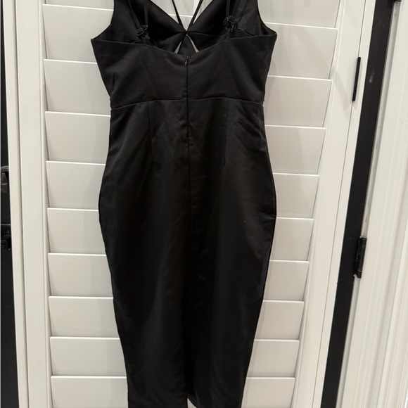 Black Backless Strappy‎ Dress - Picture 2 of 14